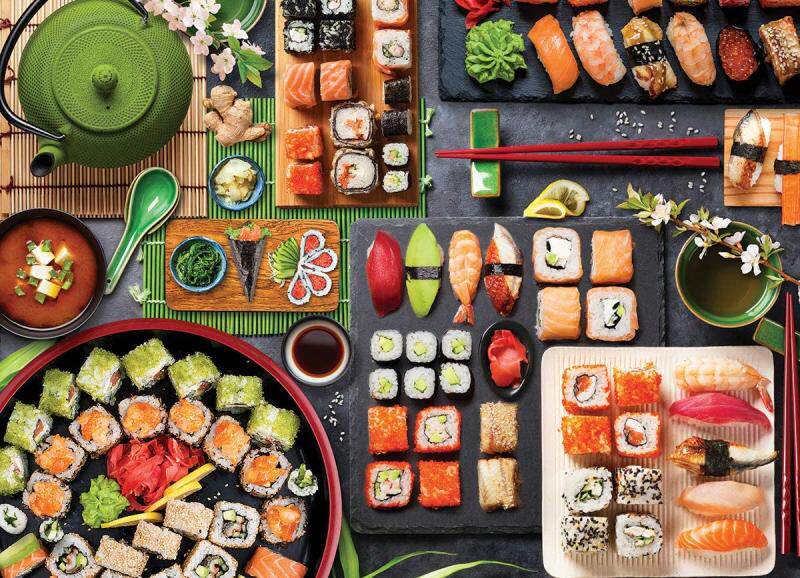 现货 Eurographics欧洲进口益智拼图5618日本料理寿司美食1000片