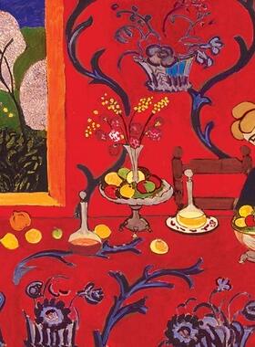 欧版包邮 Eurographics加拿大进口名画拼图5610和谐的红色1000片