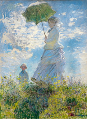 正品现货意大利Ricordi进口名画拼图26109撑阳伞的女人1500片莫奈