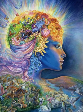 正品包邮法国Grafika进口成人益智拼图01103盖娅的存在1000片华尔