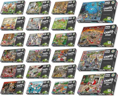 英国进口AJP成人益智卡通拼图