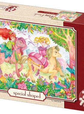 现货D-Toys罗马尼亚进口儿童益智拼图玩具73884P001快乐小马239片