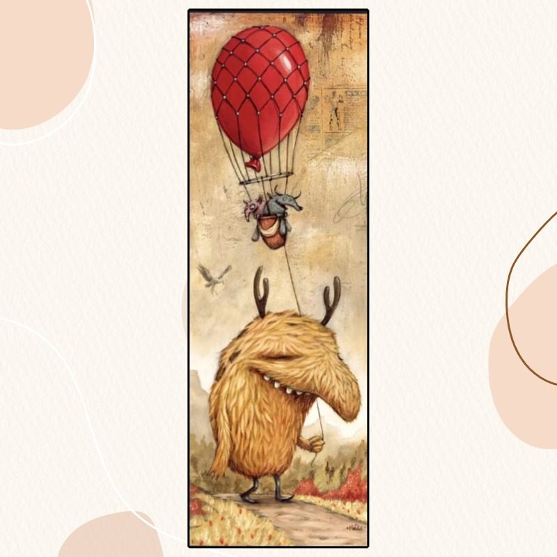 现货 德国HEYE进口成人益智拼图29743小怪物红色气球1000片方盒