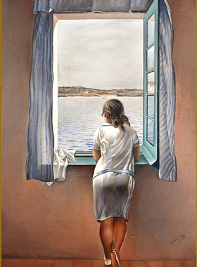 正品现货意大利Ricordi进口益智名画拼图25086窗边的女孩1000片