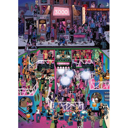 德国HEYE拼图Disco3000三角盒