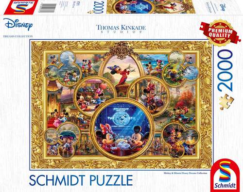 迪士尼益智拼图SCHMIDT新品包邮