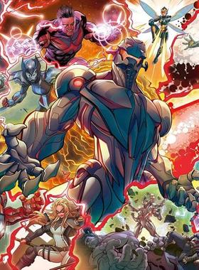 睿思Ravensburger德国进口益智卡通拼图16902奥创1000片漫威动漫