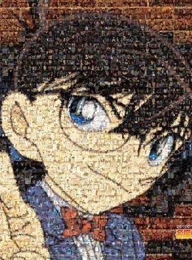 现货 日本EPOCH进口益智动漫拼图 名侦探柯南06-086S 马赛克500片