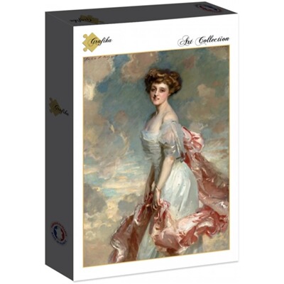 正品包邮法国Grafika进口益智名画拼图30576汤森小姐2000片萨金特