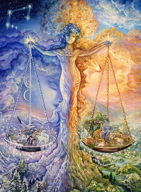 现货包邮 法国Grafika进口益智名画拼图00823 天秤星座1000片华尔