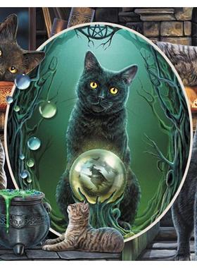 新款现货包邮 施密特Schmidt德国进口益智拼图59665魔法猫1000片