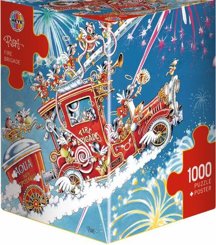 HEYE益智拼图1000片三角复刻