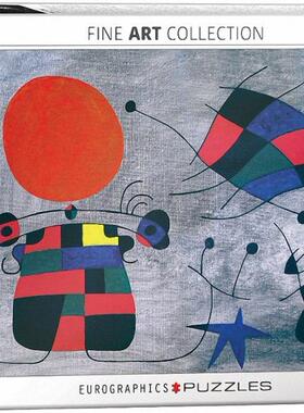 正品包邮 Eurographics欧洲进口益智名画拼图 华丽翅膀1000片米罗