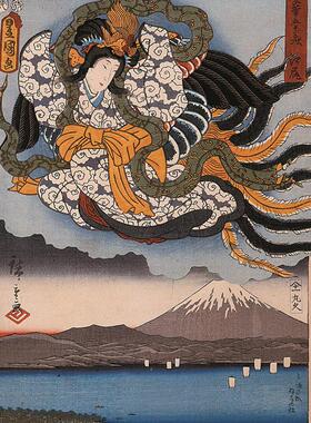 新款 奥地利Piatnik进口益智拼图5559浮世绘作品1000片歌川广重