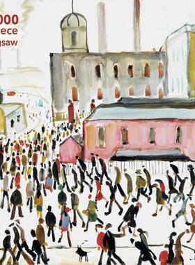 【快乐上班族】火焰树flame tree英国进口益智名画拼图1000片