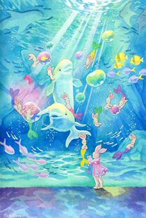 【添添Emily授权】Puzzleway拼道成人动漫拼图梦幻海洋馆1000片