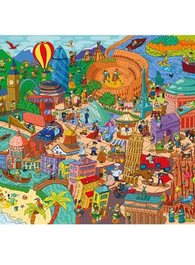 新品包邮trefl欧洲进口成人益智拼图37481侦探解谜 欧洲500片减压