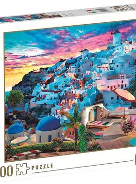【希腊圣托里尼】Clementoni意大利进口益智拼图35149礼物500片