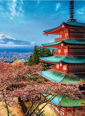 现货包邮 波兰trefl欧洲进口益智拼图26132 日本富士山1500片装饰