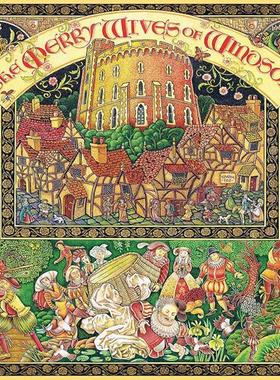 现货包邮 睿思Ravensburger德国进口益智拼图16809温莎夫人1000片