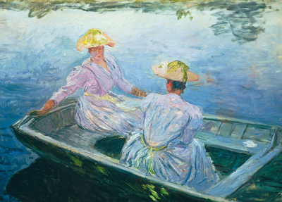 意大利进口益智名画蓝色拼图