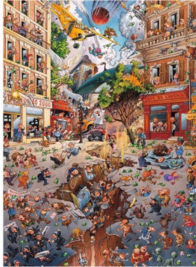 现货包邮 HEYE德国进口成人益智拼图29120启示录1000片通缉系列