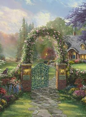 现货施密特Schmidt德国进口益智拼图59940蜂鸟小屋1000片托马斯金