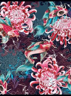 新款包邮 Interdruk波兰进口益智文艺拼图1000片秘密花园里的锦鲤