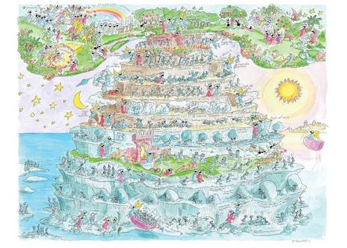 现货小蚂蚁意大利进口神曲拼图