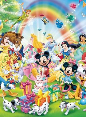 睿思 Ravensburger 德国进口迪斯尼拼图19019米奇生日聚会1000片