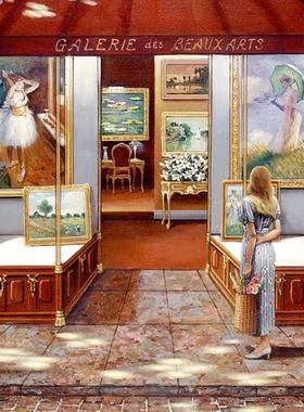 现货包邮 睿思Ravensburger德国进口益智拼图16466美术馆3000片