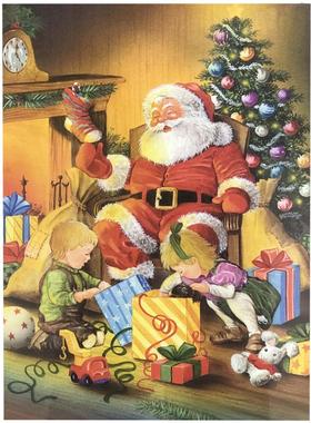 现货D-Toys罗马尼亚进口儿童益智拼图67647CH04新年圣诞老人240片