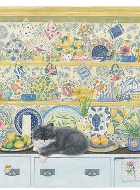 新款包邮 英国Otter House进口成人益智拼图75128 甜蜜的家1000片