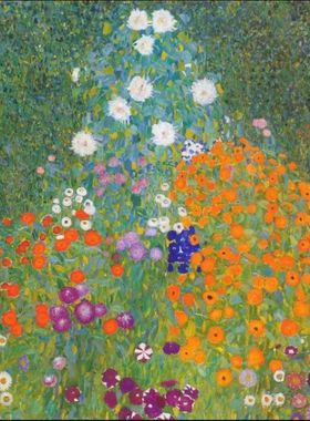 包邮 法国Grafika进口益智名画拼图02209农场花园1000片克里姆特