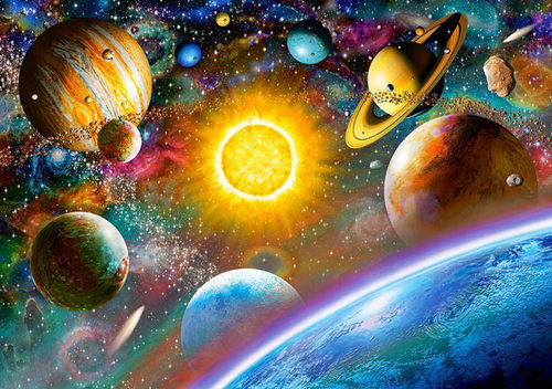 波兰进口宇宙益智拼图现货包邮