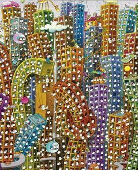 新款现货 Clementoni意大利进口成人益智拼图32565莫迪洛2000片