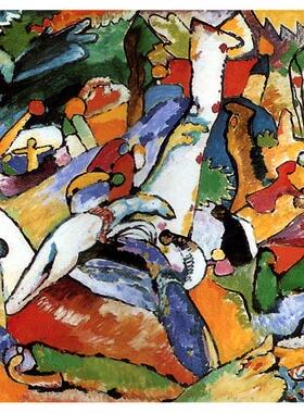 新款 D-Toys罗马尼亚进口拼图名画72849KA01组合物1000片康定斯基