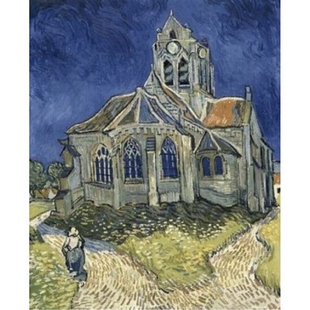现货D-Toys罗马尼亚进口益智拼图66916VG10梵高 奥维尔教堂1000片