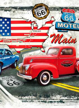 现货包邮 奥地利Piatnik进口成人益智拼图5473美国66号公路1000片