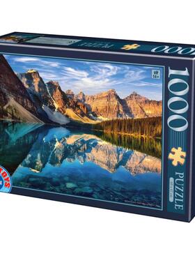 现货包邮 D-Toys罗马尼亚进口益智拼图75765NA01加拿大碛湖1000片