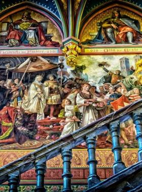 现货包邮 法国Grafika进口成人益智拼图02597先祖画廊1000片礼物