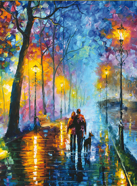 正品现货 意大利Ricordi进口益智名画拼图27056 夜晚的旋律2000片