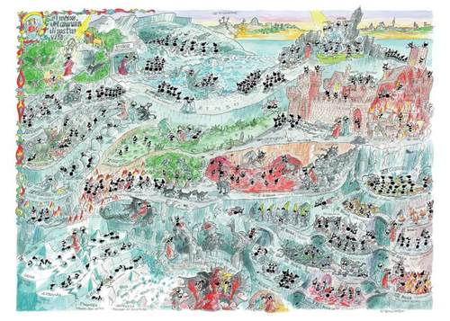 小蚂蚁益智拼图Akena进口卡通