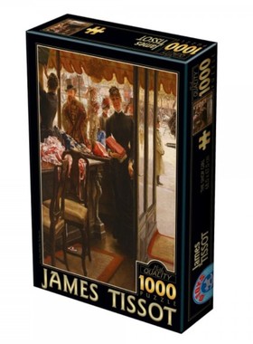 正品包邮 D-Toys罗马尼亚进口益智名画拼图72771TI03女店员1000片