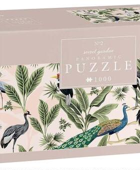 新款包邮 Interdruk波兰进口益智文艺拼图秘密花园之鸟1000片宽幅