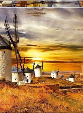 正品包邮 西班牙EDUCA进口成人益智拼图19618风车康苏格拉1500片