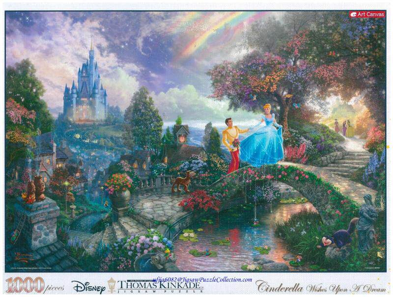 现货包邮日本进口beverly迪斯尼拼图 仙履奇缘灰姑娘1000片托马斯