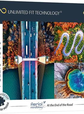 新款包邮 trefl欧洲进口成人益智风景拼图26191在路的尽头1500片