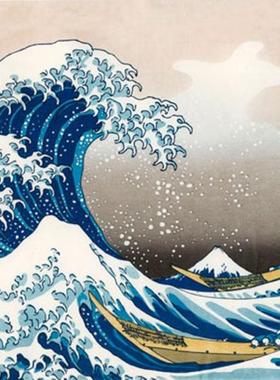 现货包邮 奥地利Piatnik进口益智拼图5698北斋 神奈川巨浪1000片