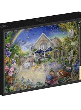 新款包邮 法国Grafika进口成人益智拼图32406魔法庄园1000片华尔